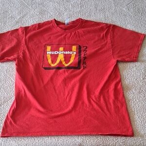 Gildan Mcdonalds Red Short Sleeve Tee